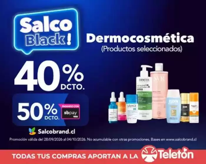 Catálogo Salcobrand | Ofertas y gangas exclusivas | 2026-09-29T00:00:00.000Z - 2026-10-13T00:00:00.000Z