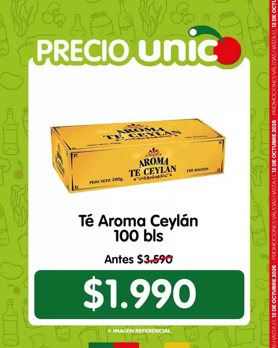 Catálogo Supermercado Único en Tomé | Ofertas principales para todos los clientes | 2026-09-30T00:00:00.000Z - 2026-10-12T00:00:00.000Z