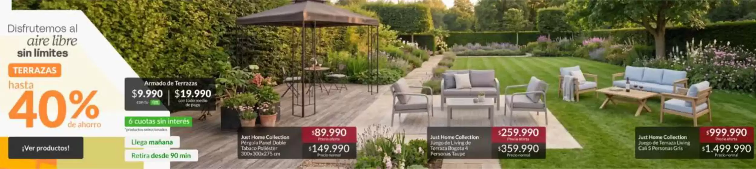 Catálogo HomeCenter Sodimac | Hasta 40% de ahorro! | 2026-10-01T00:00:00.000Z - 2026-10-15T00:00:00.000Z