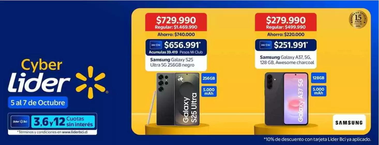 Catálogo Lider | Nuestras mejores gangas | 2026-10-05T00:00:00.000Z - 2026-10-07T00:00:00.000Z