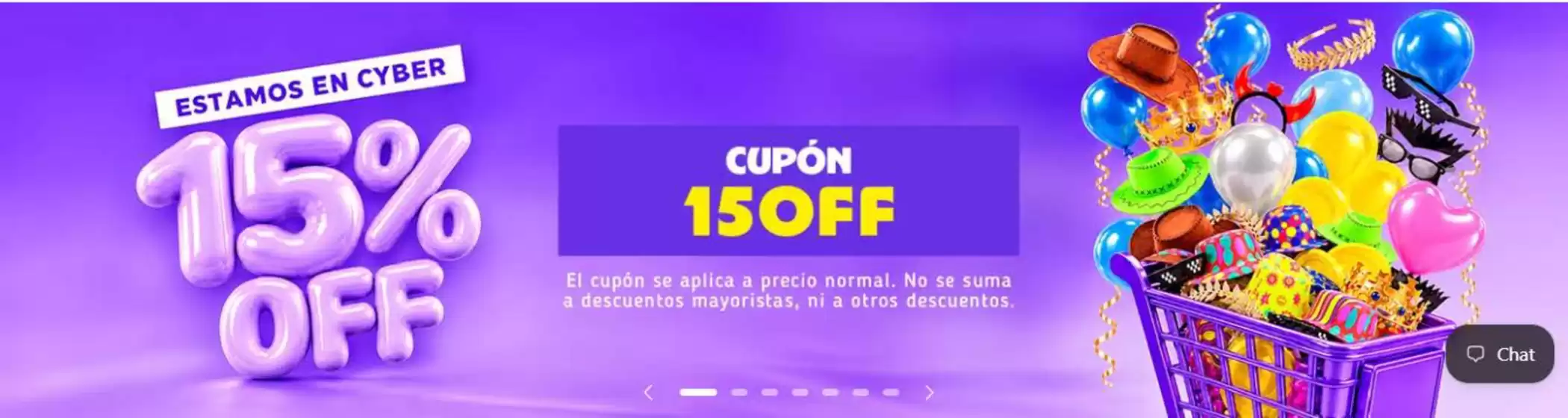 Catálogo Cotillón Express | 15% Off! | 2026-10-06T00:00:00.000Z - 2026-10-11T00:00:00.000Z