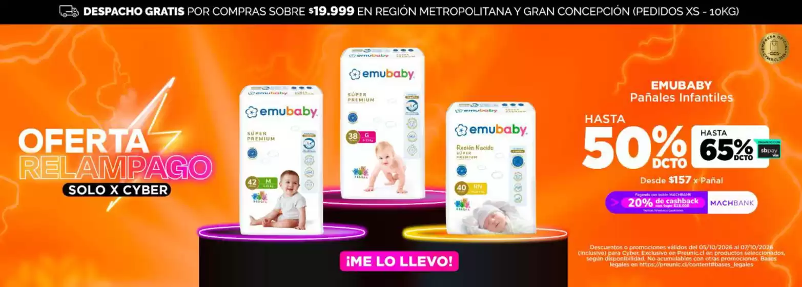 Catálogo PreUnic | 30-70% dcto. | 2026-10-06T00:00:00.000Z - 2026-10-07T00:00:00.000Z