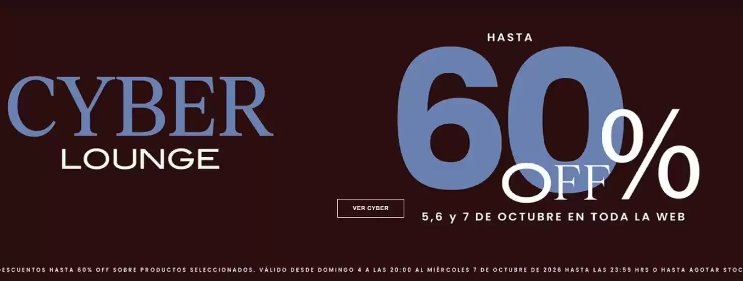 Catálogo Lounge | Hasta 60% Off! | 2026-10-07T00:00:00.000Z - 2026-10-07T00:00:00.000Z