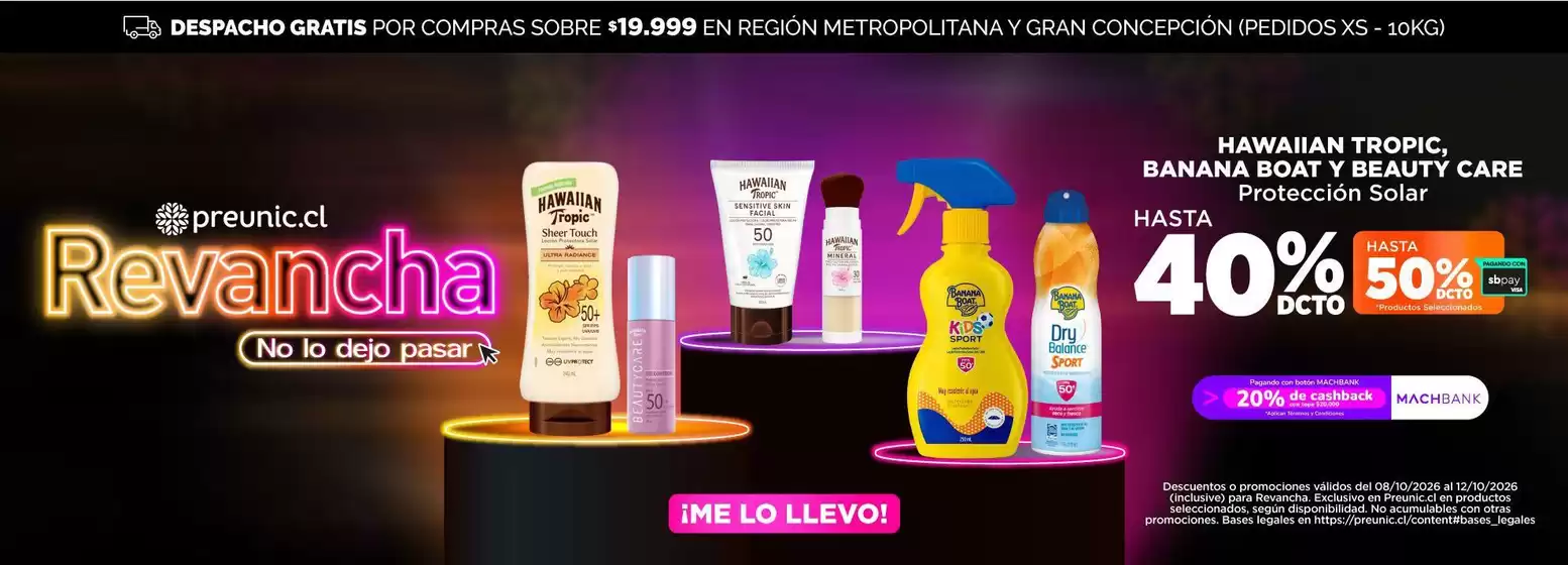 Catálogo PreUnic | Ofertas principales y descuentos | 2026-10-08T00:00:00.000Z - 2026-10-12T00:00:00.000Z