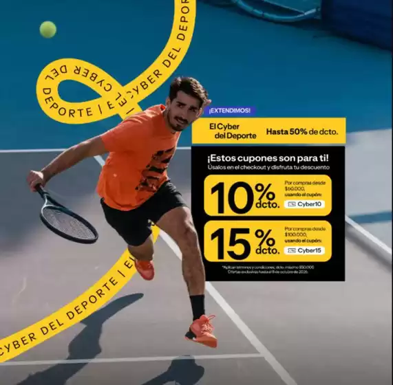 Catálogo Decathlon | 10-15% dcto. | 2026-10-08T00:00:00.000Z - 2026-10-08T00:00:00.000Z