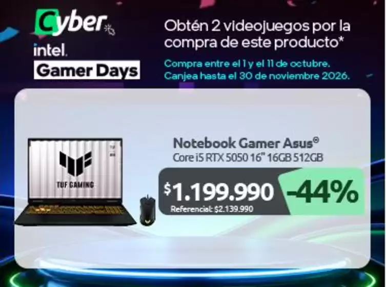 Catálogo PC Factory | Excelente oferta para todos los clientes | 2026-10-08T00:00:00.000Z - 2026-10-22T00:00:00.000Z