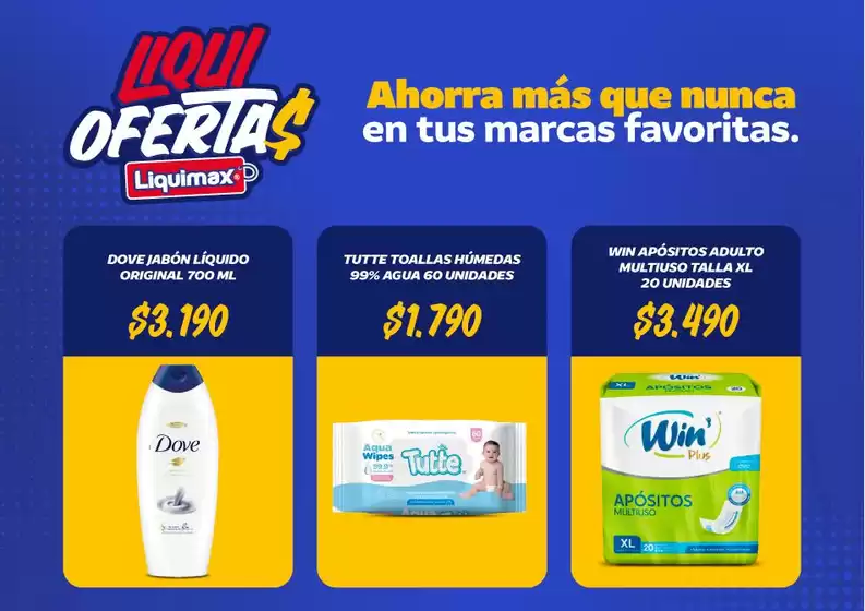 Catálogo Liquimax | Ofertas principales para todos los clientes | 2026-10-15T00:00:00.000Z - 2026-10-29T00:00:00.000Z
