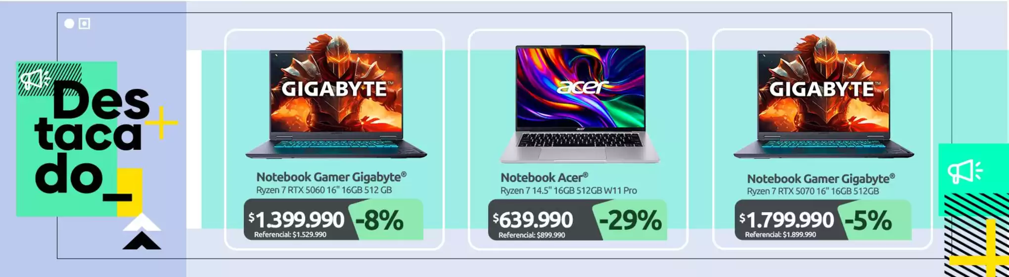 Catálogo PC Factory | Ofertas para cazadores de gangas | 2026-10-16T00:00:00.000Z - 2026-10-30T00:00:00.000Z