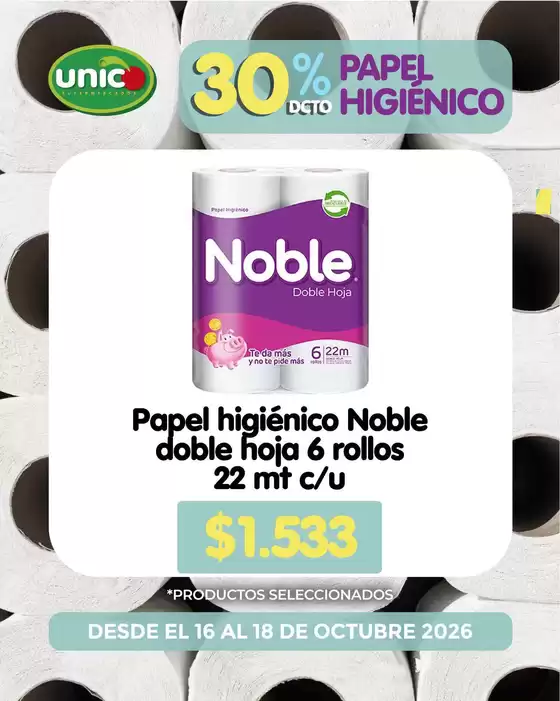 Catálogo Supermercado Único en Dalcahue | Ofertas especiales para ti | 2026-10-16T00:00:00.000Z - 2026-10-18T00:00:00.000Z