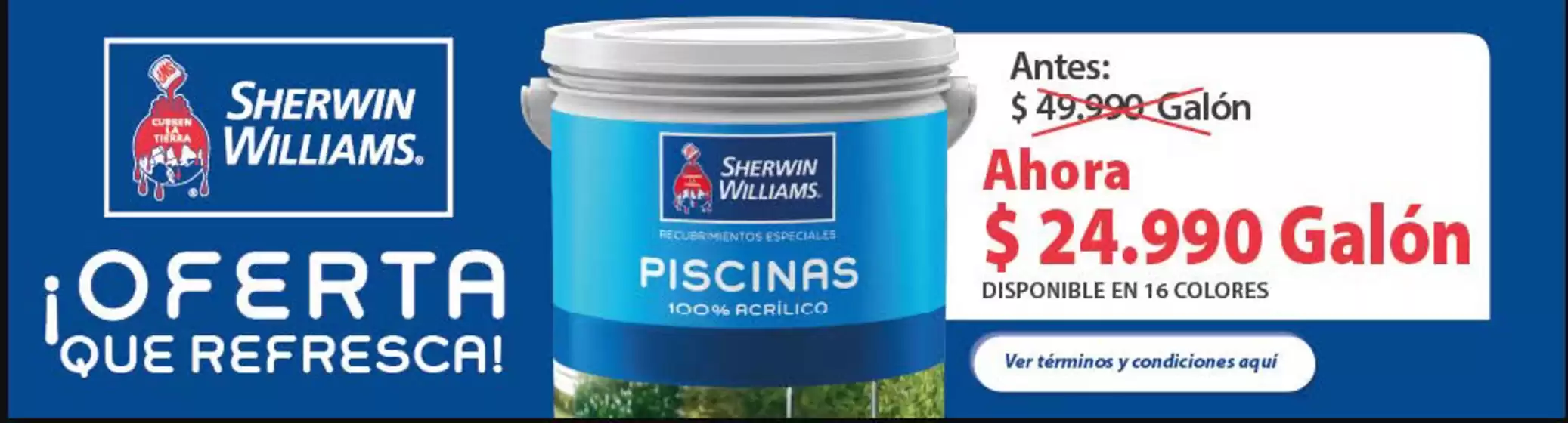 Catálogo Sherwin Williams | Oferta que Refresca! | 2026-10-19T00:00:00.000Z - 2026-10-24T00:00:00.000Z