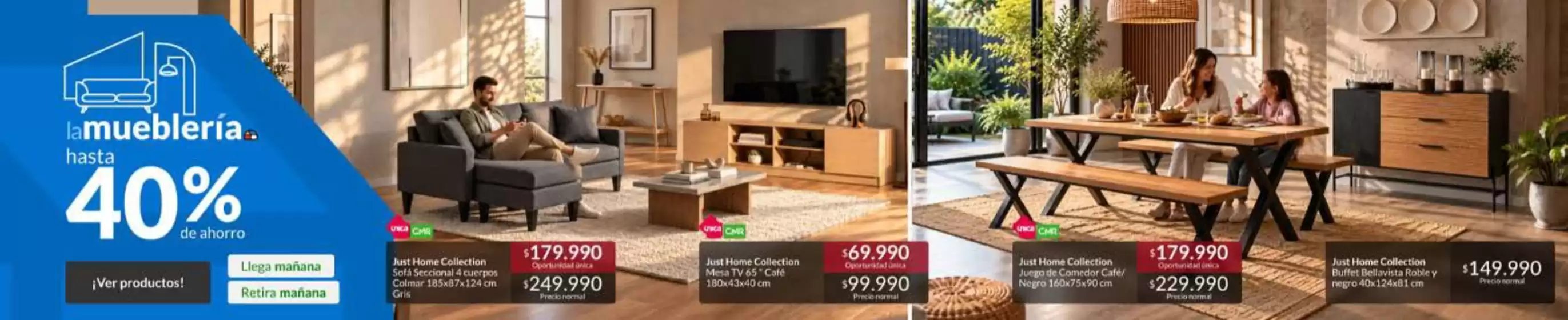 Catálogo HomeCenter Sodimac | Hasta 40% de ahorro! | 2026-10-21T00:00:00.000Z - 2026-11-04T00:00:00.000Z
