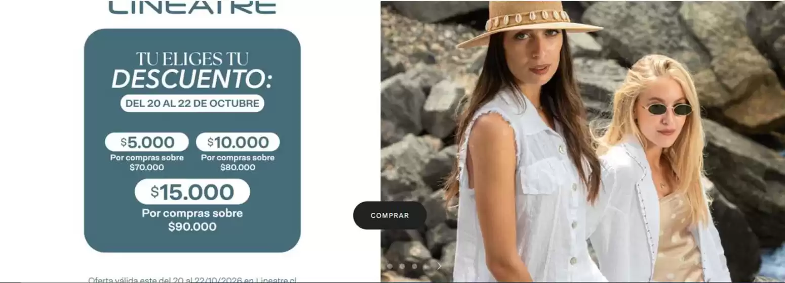 Catálogo Lineatre en Las Condes | Ofertas promocional! | 2026-10-21T00:00:00.000Z - 2026-10-22T00:00:00.000Z