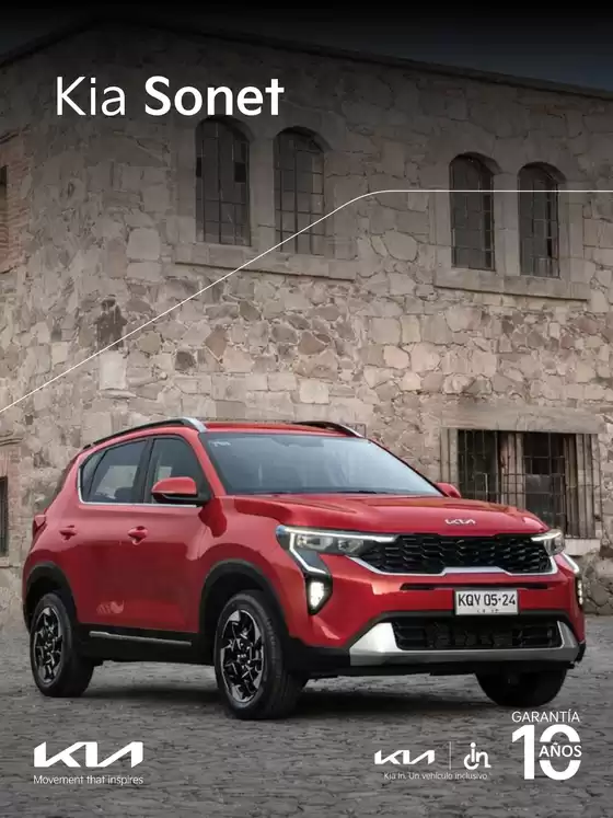 Catálogo Kia | Kia Sonet | 2026-10-01T00:00:00.000Z - 2026-10-31T00:00:00.000Z