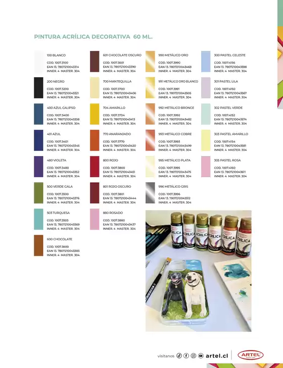 Catálogo | ARTEL CATALOGO PINTURAS 2026 | 2026-10-27T00:00:00.000Z - 2026-11-10T00:00:00.000Z