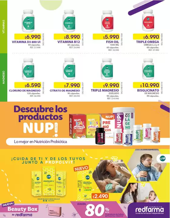 Catálogo Farmacias Redfarma en Punitaqui | Nuestras mejores gangas | 2026-10-27T00:00:00.000Z - 2026-11-10T00:00:00.000Z