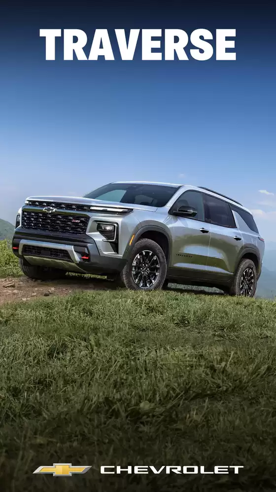 Catálogo Chevrolet | Ficha tecnica traverse chile | 2026-10-28T00:00:00.000Z - 2026-11-11T00:00:00.000Z