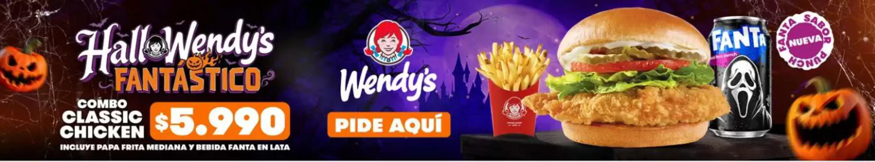 Catálogo Wendy's en La Reina | Ofertas promocional! | 2026-10-29T00:00:00.000Z - 2026-11-30T00:00:00.000Z