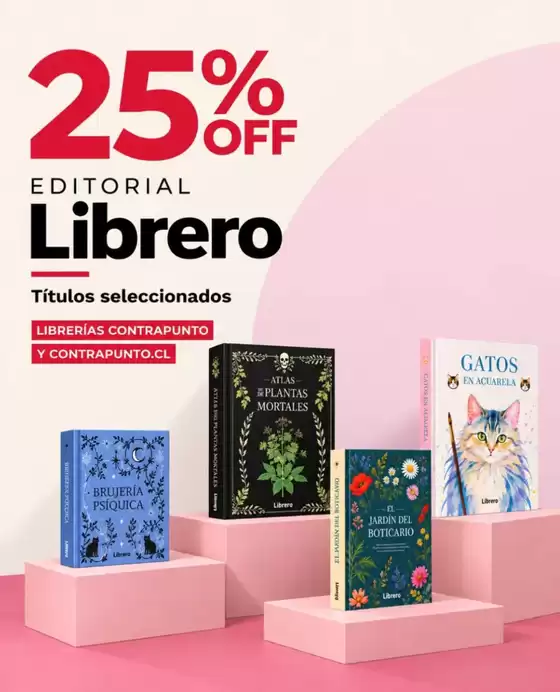 Catálogo Contrapunto en Rancagua | 25% Off | 2026-10-29T00:00:00.000Z - 2026-11-08T00:00:00.000Z