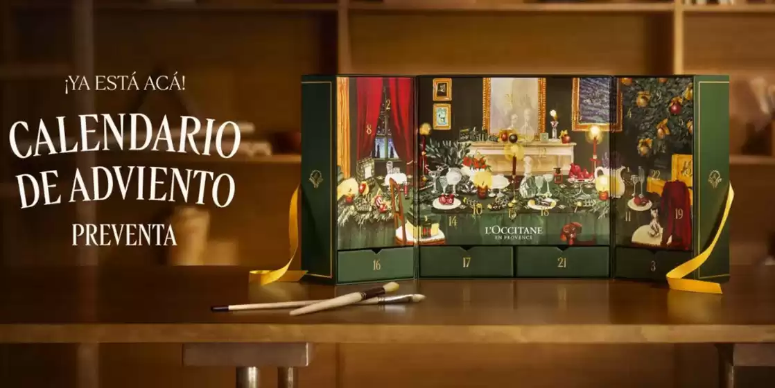 Catálogo L'Occitane en Ñuñoa | Ya está Áca Calendario de Adviento Preventa | 2026-10-29T00:00:00.000Z - 2026-11-11T00:00:00.000Z