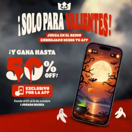 Catálogo Burger King en Colina | Solo para las valientes | 2026-10-29T00:00:00.000Z - 2026-10-31T00:00:00.000Z