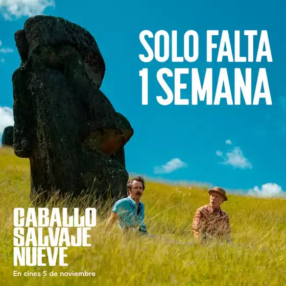 Catálogo Cineplanet | Una historia que te llevará hasta Rapa Nui! | 2026-10-30T00:00:00.000Z - 2026-11-05T00:00:00.000Z