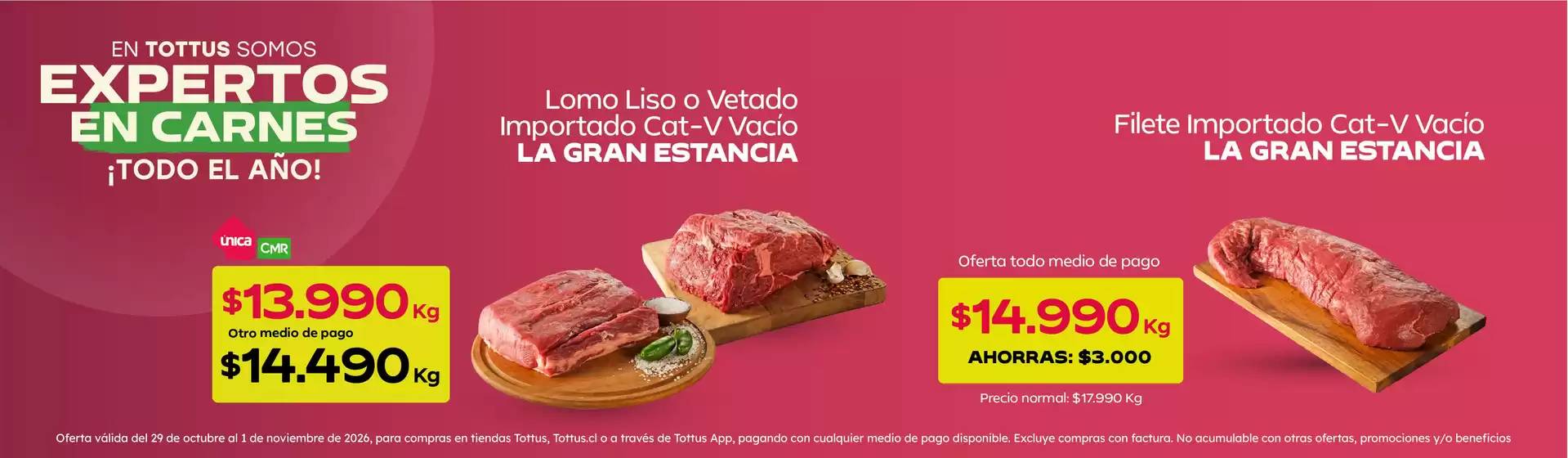 Catálogo Tottus | Ofertas Tottus | 2026-10-29T00:00:00.000Z - 2026-11-01T00:00:00.000Z