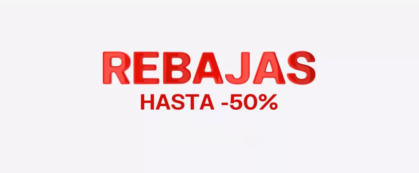 Rebajas -50%!