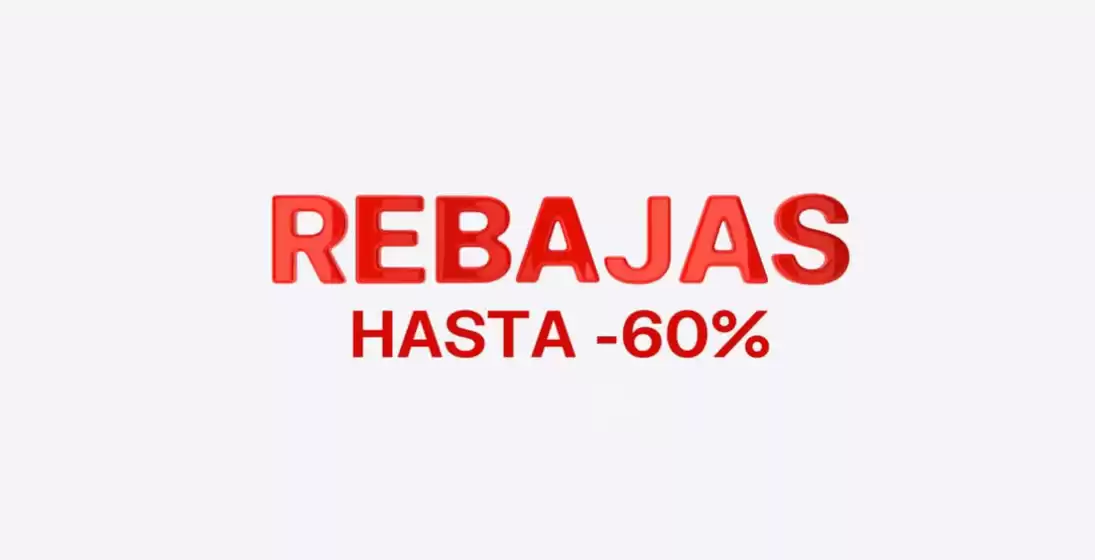 Rebajas hasta -60%!