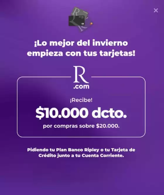 Lo mejor del invierno empieza con tus tarjetas!