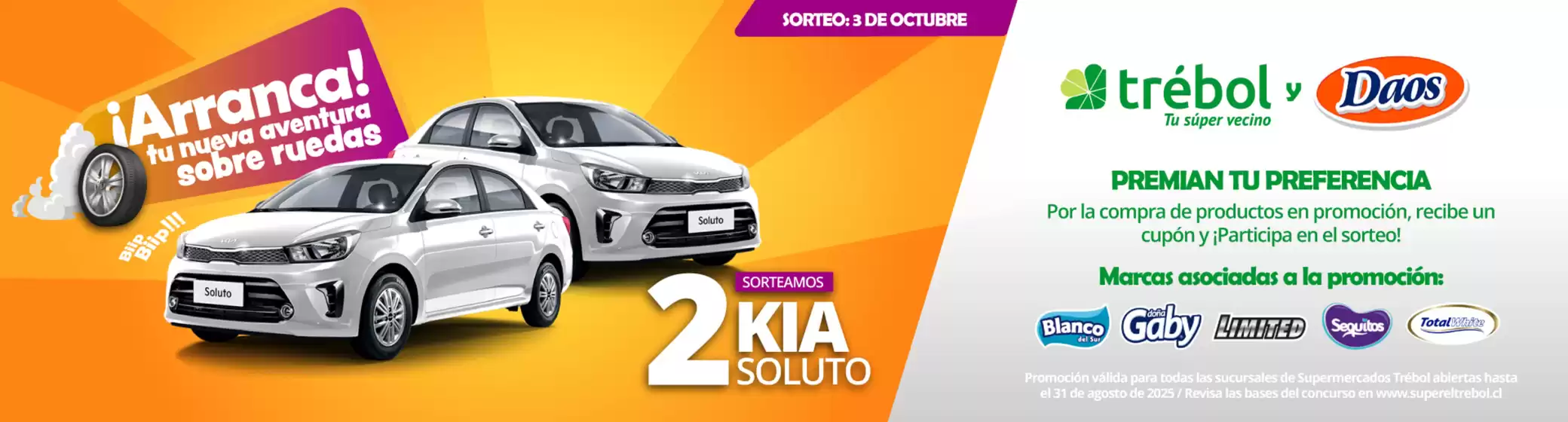 Arranca! 2 Kia soluto.
