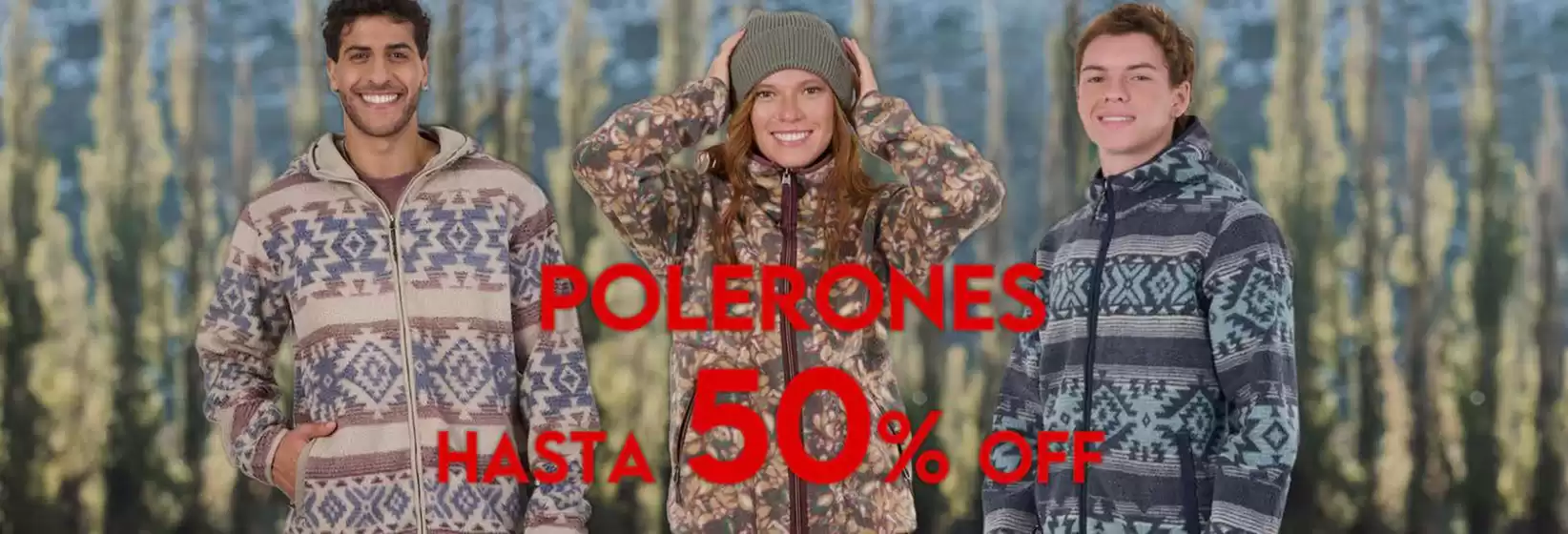 Polerones hasta 50% Off!