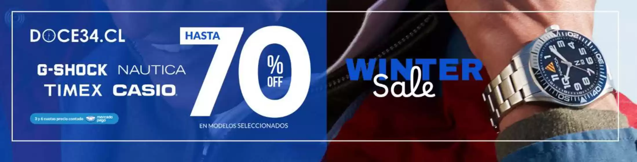 Winter sale! Hasta 70% Off.