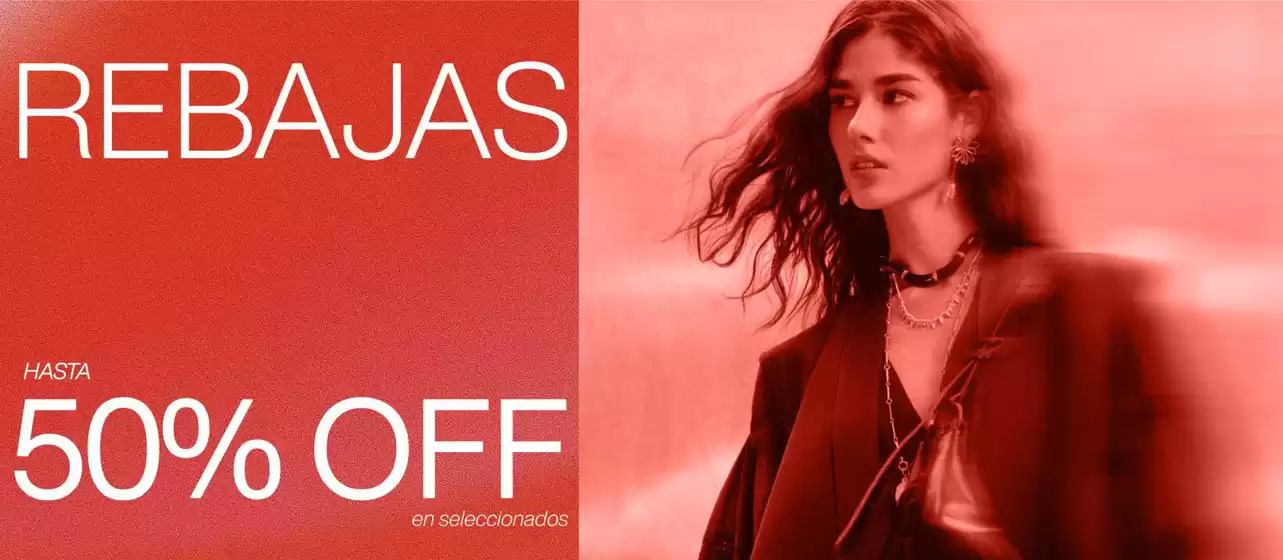Rebajas! Hasta 50% Off.