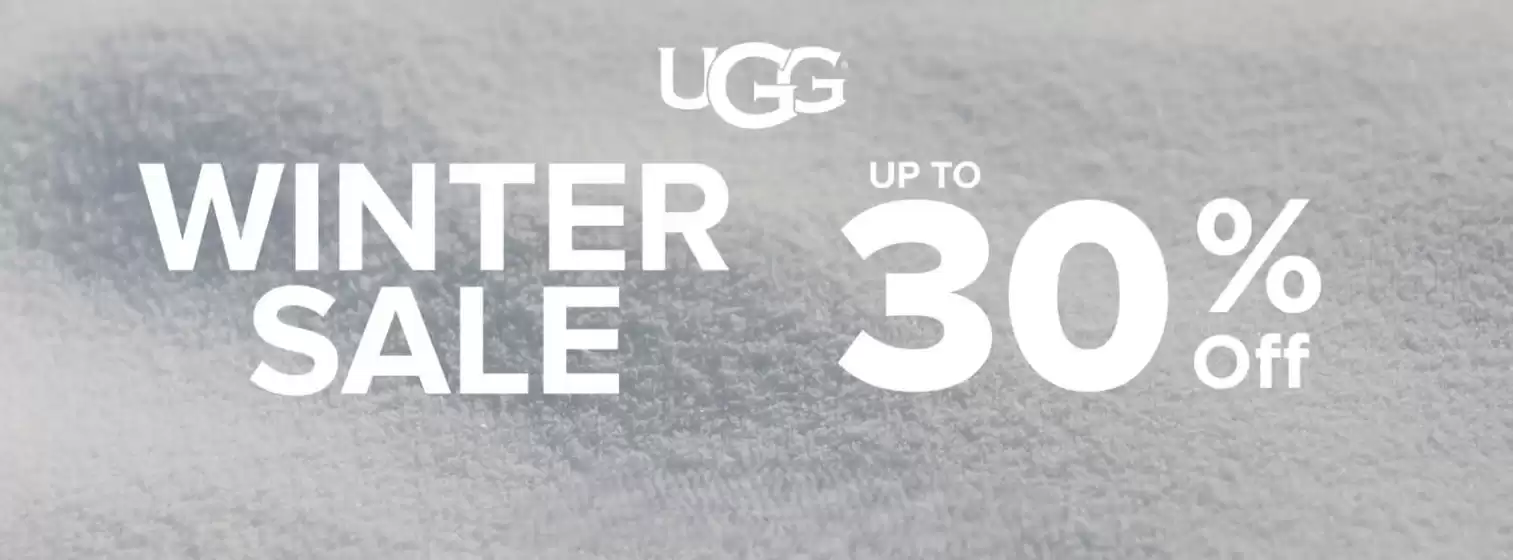 Winter sale! Hasta 30% Off.