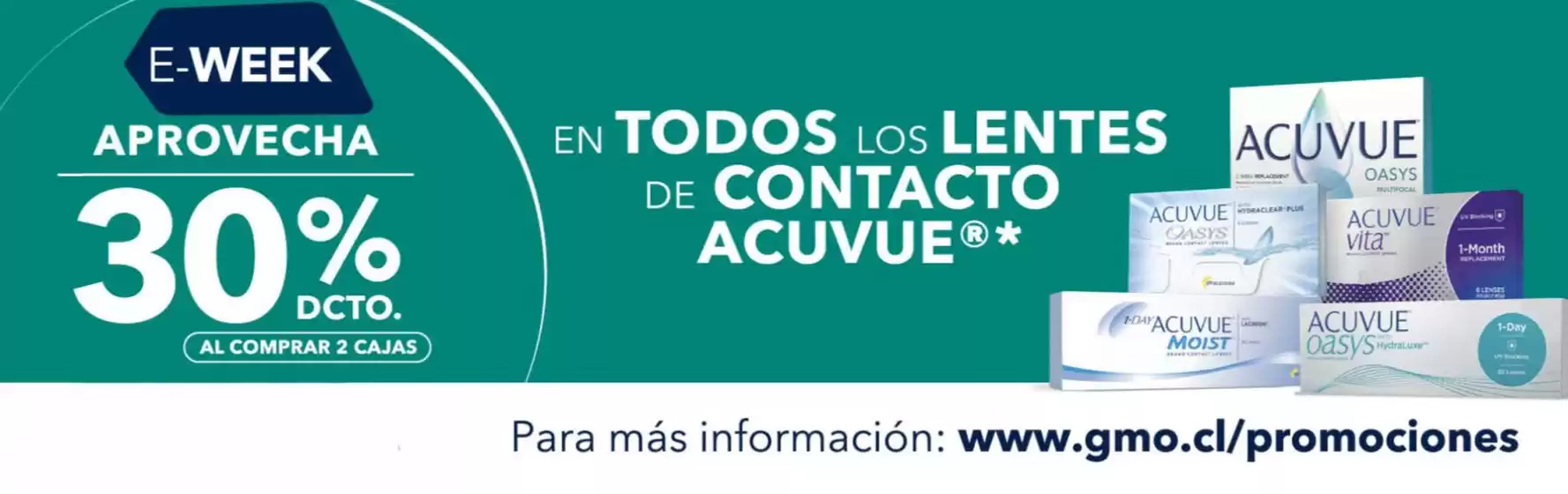 E-week! Hasta 30% dcto.