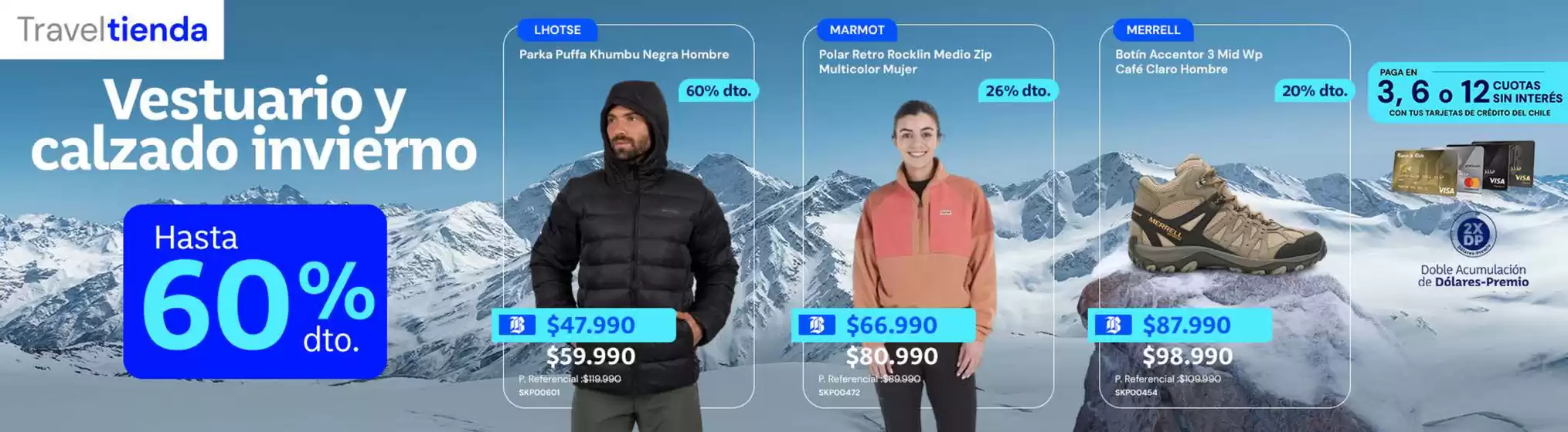 Hasta 60% dto!