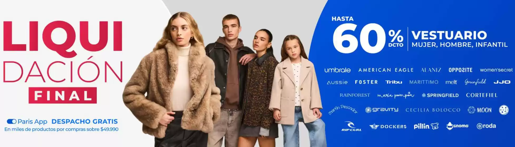 Hasta 60% dcto!