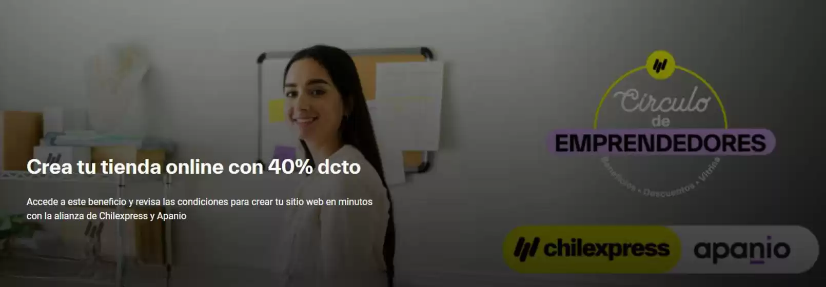Crea tu tienda online con 40% dcto!