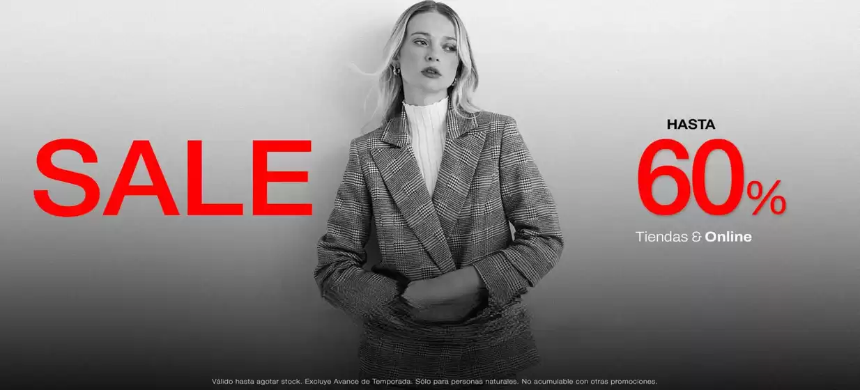 Sale hasta 60%!