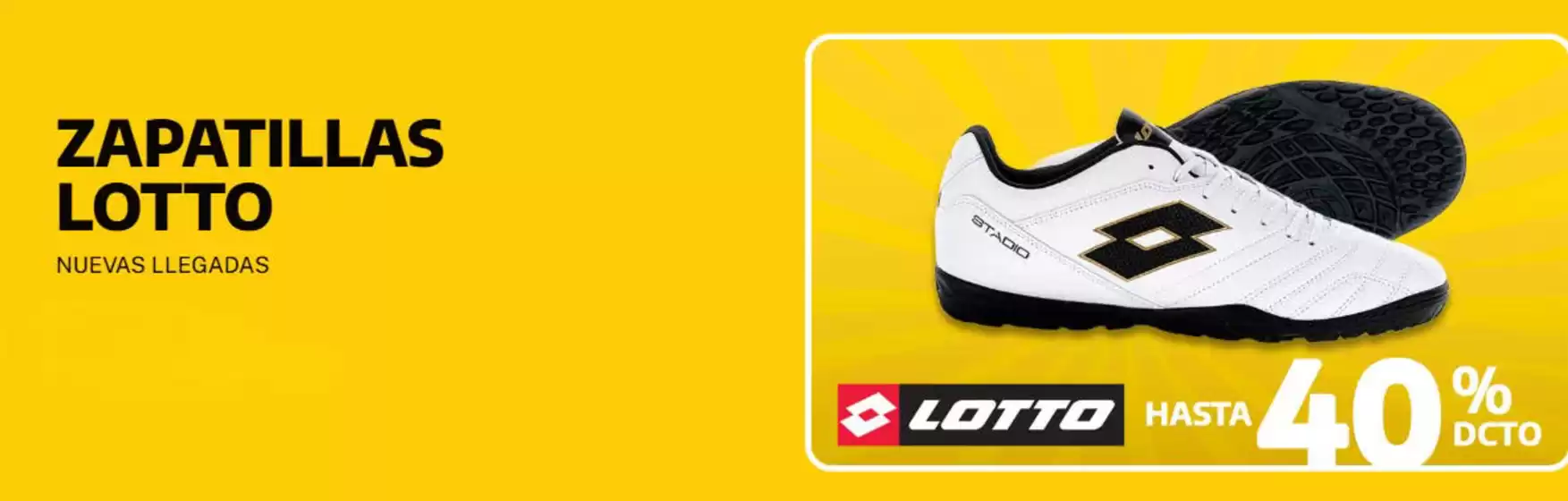 Zapatillas lotto! Hasta 40% dcto.