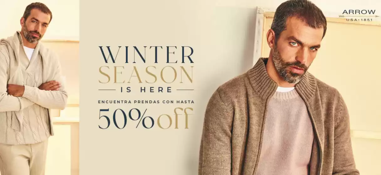 Winter season 50% Off!