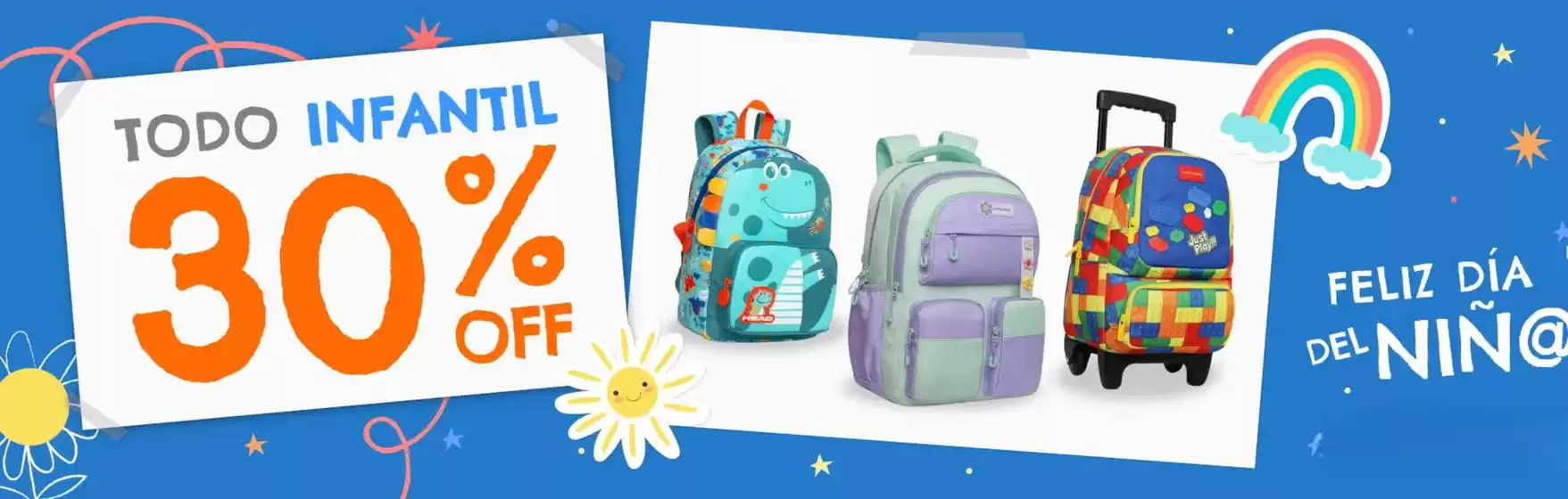 Todo infantil 30% Off!