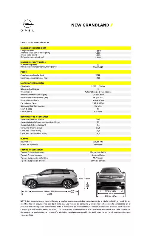 Opel New Grandland
