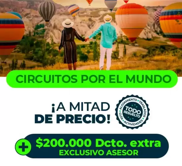 A mitad de precio!