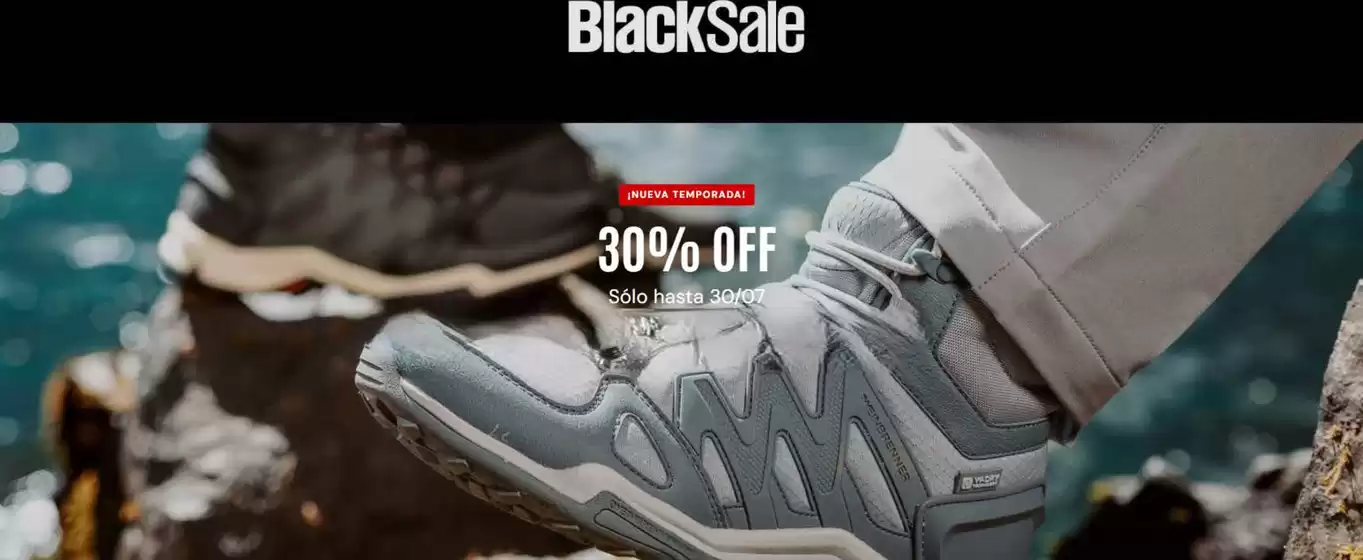Black sale! Hasta 50% Off.