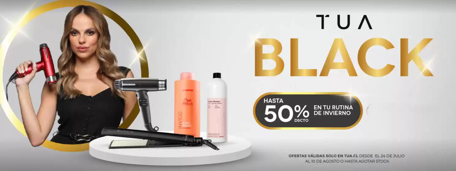 Tua black! Hasta 50% dcto.
