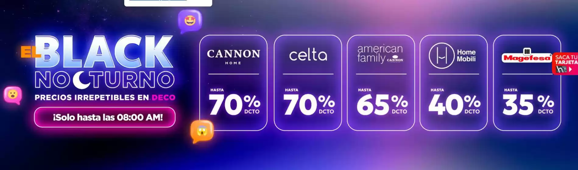 Black Hites! Hasta 560% dcto.