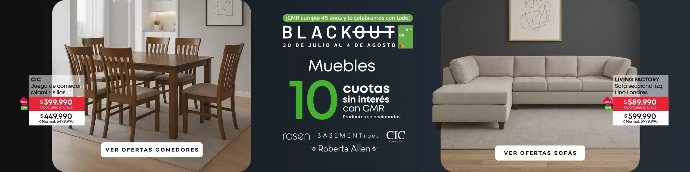 Ofertas especiales atractivas para todos