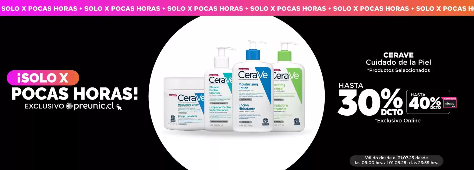 Ofertas principales para todos los clientes