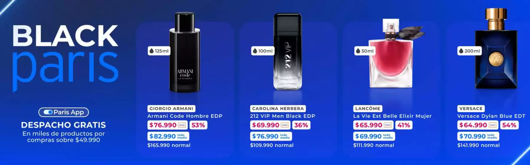 Black Paris! Hasta 57% Off.